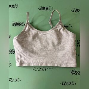 Cat & Jack Light Gray Girls Camisole/Bra